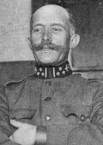 Colonel René Bremer (1871-1918), commandant du 1er régiment de carabiniers