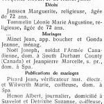 Extrait de la Vie Spadoise du 22/07/1945