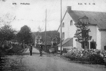 Carte postale : 1910 : Ferme de Jeannette Herman