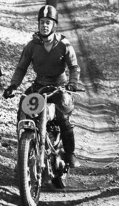 François Pairiot sur Saroléa lors de la Coupe de la Meuse de 1950 (Photo collection Francis Pairiot)