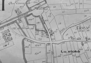 Extrait annoté du « Plan Popp de 1860 ».