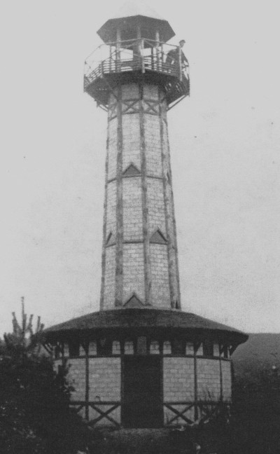 Creppe : 1912 : La tour de Roleuseheid appelée aussi la tour des Grandes Genettes