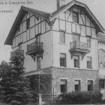 Carte postale : la Villa Les Fawes construite vers 1846 au lieu-dit du même nom